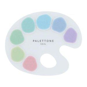 물감파렛트 씰스티커 폭신폭신한 솜사탕 데코스티커 반투명 꾸미기스티커 다꾸용 캐릭터문구세트