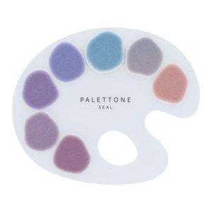 물감파렛트 씰스티커 하늘이 이쁜 귀갓길 데코스티커 반투명 꾸미기스티커 다꾸용 캐릭터문구세트