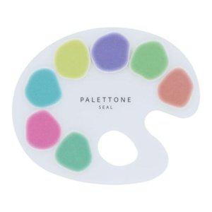 물감파렛트 씰스티커 알록달록한 별사탕 데코스티커 반투명 꾸미기스티커 다꾸용 캐릭터문구세트