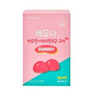 경남제약 레모나 비오틴+비타민B군 구미 60구미