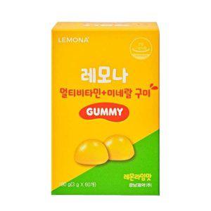 경남제약 레모나 멀티비타민+미네랄 구미 60구미