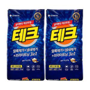테크 6kg+6kg 베이킹파우더 세탁세제 분말세제