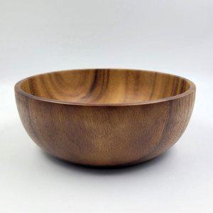 고급 아카시아 상사목 샐러드 볼 20cm