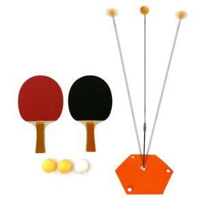 홈트레이닝 셀프 탁구세트 1인 2인 탁구 탁구라켓세트