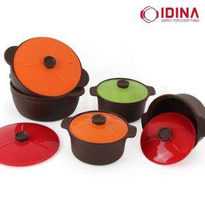 실리콘 계란찜기멀티냄비 실리콘뚝배기 (중)-오렌지