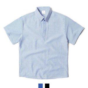 헨리넥셔츠 남자헨리넥셔츠 여름카라티 남자셔츠