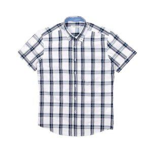 슬림핏셔츠 캐주얼셔츠 남자와이셔츠 반팔와이셔츠