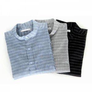 헨리넥 남성남방 남자남방 남성셔츠 롤업 코듀로