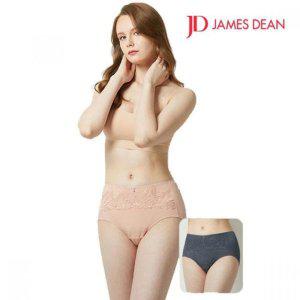 네모팬티 2매 인견팬티 모달팬티 자수 플라워