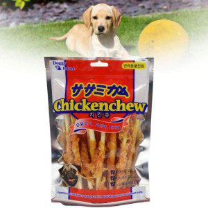 양치 개껌 강아지 치석 개 대형견 치킨딩고스틱 15p