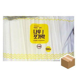 솔로몬 나무젓가락 종이 500PX4봉