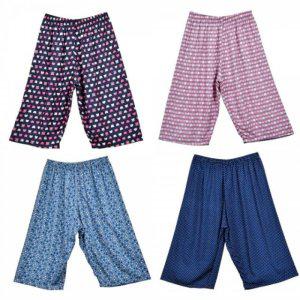 집에서입는 여자실크잠옷 할머니속바지 실크파자마