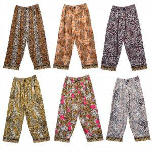 호피무늬 파자마세트 할머니 여성홈웨어 귀여운홈