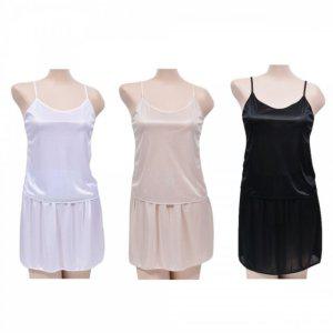 여름잠옷 웨딩슬립 실크슬립 세트 슬립나시 슬립