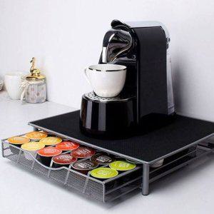 커피 캡슐 정리함 36구 서랍형 커피홀더 커피머신 수납대