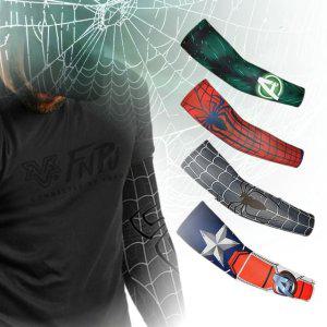 스파이더 DRY 레드 토시 팔 1세트 2PCS