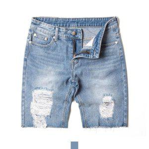 남자반바지 커플룩 여름바지 남자청반바지 남자중