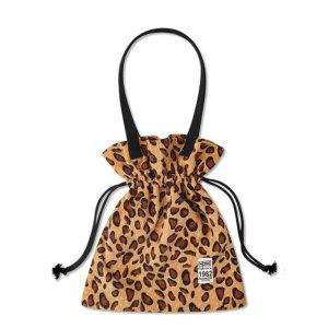 큐듀로이 에코백 호피패턴 에코백 복주머니에코백