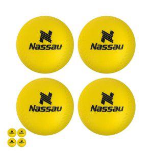 안전야구공 변화구 연식구 연식 경식 야구소프트볼 스냅볼 스펀지 안전구 티볼 공 4개입