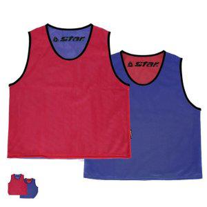 농구액세서리 점프트레이너 발목테이프 손목보호대 스포츠 경기 양면 팀조끼 레드 블루 L