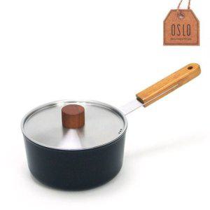 오슬로 냄비 IH 18cm 편수냄비 찌개 인덕션 국냄비