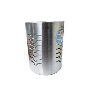 스텐 원형 다용도통 수저통 대형 주방 인테리어 소품