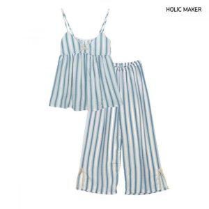 HAS003 잠옷세트 스프라이트 여성 나시 긴