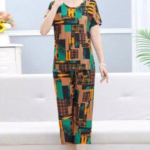 반팔 냉장고잠옷 잠옷세트 여름이불잠옷 냉감이너