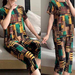 티셔츠 쿨바지 시원한 냉장고잠옷세트 홈웨어세트