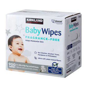 커클랜드 시그니춰 유아용 물티슈 100매 x 9팩