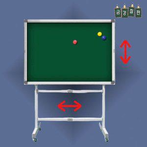 붙이는 자석 이동식 칠판 분필 보드 스탠드 600x900