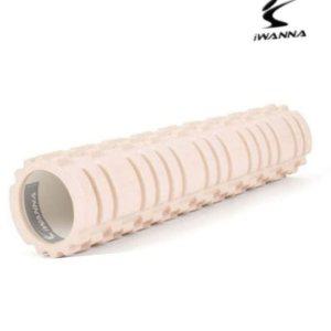 필라테스폼롤러 종아리 돌기 요가 슬림 헬스 정리대 마사지 폼롤러 61cm 아이보리크림