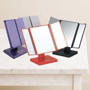 미로라인 여닫이 형태 3면 스탠드거울