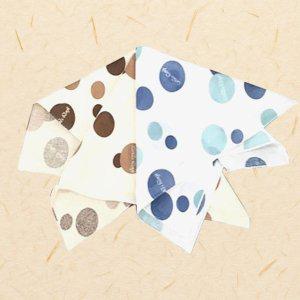 물방울 손수건 닥나무 원료의 한지