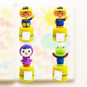 12개세트 뽀로로인형 스템프 도장 참잘했어요