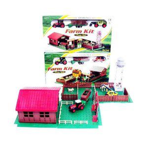 플레이 세트 조립 농장 조립형 미니카