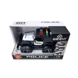 씨티 지프차 폴리스카 차 경찰 자동차 미니카