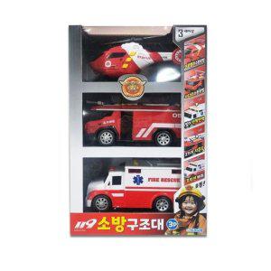 구조대 구급차 자동차 소방차 헬리콥터 미니카