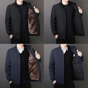 솔리드 자켓 집업 항공잠바 퀼팅 블루종 융 점