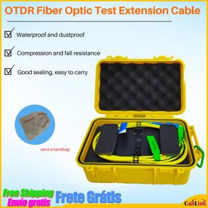 미니 SC APC-SC APC OTDR 데드 존 제거기, 광섬유 OTDR 런치 케이블 박스, 500M 광섬유 링, 1km, 2km, SM 1310, 1550nm