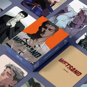 55 개/대 한국 만화 레이저 Lomo 카드 Taejoon Joseph Landi TJIAN 만화 캐릭터 HD Photocard Kawaii 선물