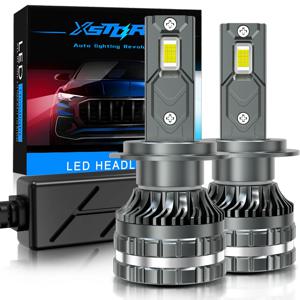 XSTORM H1 H3 H4 H7 LED H8 H11 9005 HB3 9006 HB4 9012 Hir2 Led 헤드 라이트 전구 Canbus 라이트 자동차 키트 H7 터보 자동차 안개 램프
