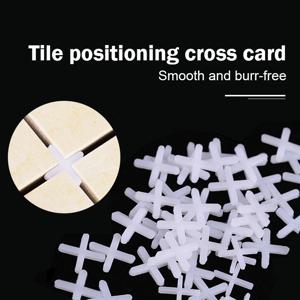 세라믹 타일 스페이서 크로스 타일 레벨링 시스템 클립, 바닥 벽 배치 건설 도구, 1.5mm, 2/2mm, 3mm, 5mm, 팩당 100 개-500 개