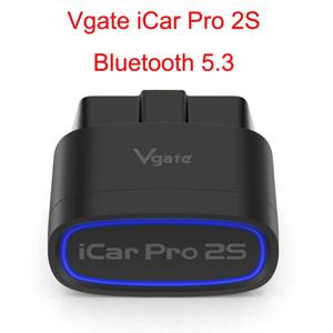 Vgate iCar Pro 2S OBD2 진단 도구, ELM327 블루투스 5.3 자동 스캐너, 지지대 안드로이드, IOS V2.3 자동 스캐너