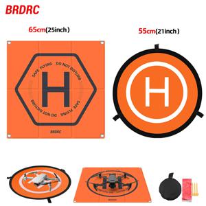 BRDRC 접이식 착륙 패드 DJI 매빅 4 프로/에어 3S/NEO/미니 5 프로/4 프로/미니 4K/2/아바타 2 드론 매트 쿼드콥터 액세서리