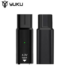 필립스 One Blade QP2520 QP2515 QP2620 시리즈용 YUKU 4.3V Type-C 면도기 어댑터 충전 변환기(충전 표시기 포함)