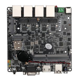 120 x 120 mm 미니-ITX-X86 PC 메인보드 인텔 셀러론 N2830 CPU 4x 2.5G 이더넷 HDMI VGA 2xUSB 미니-PICE SIM 슬롯 SATA mSATA 지원 윈도우 리눅스 센토스 데비안 Pfsense OpenWrt