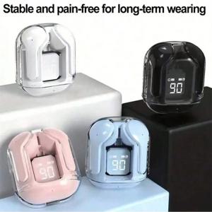 기존 T2 블루투스 헤드폰 TWS 투명 무선 블루투스 헤드셋 Xiaomi 이어 버드 용 HIFI 음질 블루투스 5.3