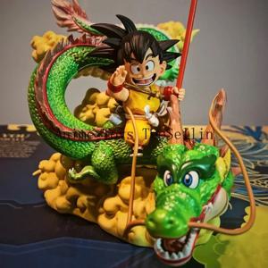 15cm 애니메이션 드래곤 볼 피규어 Goku 및 드래곤 피규어 PVC 액션 피규어 컬렉션 모델 장난감 선물