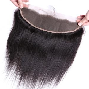 인모 클로저 레이스 정면 13x4 투명 프리 파트, 귀-귀 레이스 정면, 100% 생 클로저